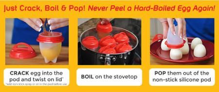 Egglettes Perfect Hard Boiled Egg Maker One Deal A Day Tech