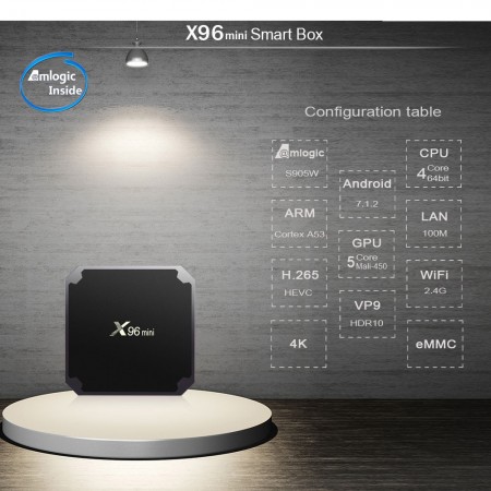 cheapest x96mini android tv box android