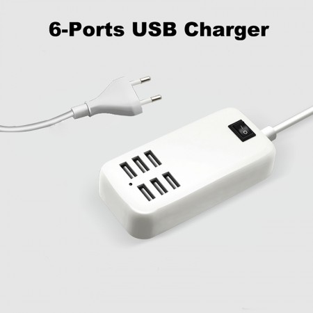 6-Port USB Desktop Charger