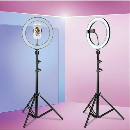 Multiple-mode LED Ring Light With Tripod