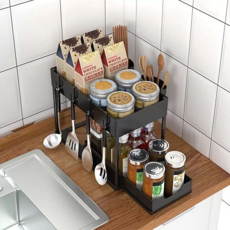 2 Tier Multipurpose Storage Rack - One Deal A Day - Tech Bar Investments