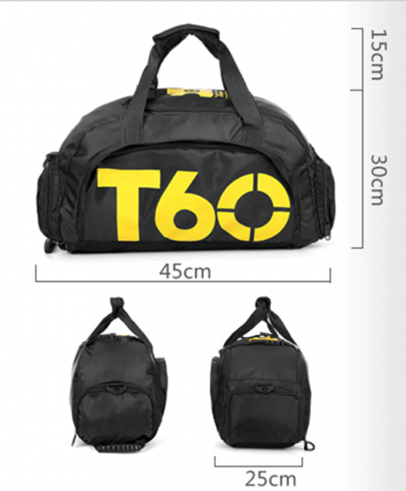 New T60 Waterproof Outdoor Sports Backpack Duffle Bag With Duffle Gym Bag,  Independent Shoe Bit, And From Helloclients, $17.22 | DHgate.Com